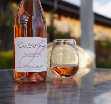 Fogolar Wines Picone Vineyard Cabernet Franc Rosé 2021, Collab Wine And Beverage - 750 ml