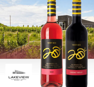 Gift Pack 20 Bees Cabernet Merlot & Rosé, Lakeview Wine Company