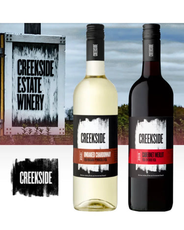 Gift pack Cabernet Merlot and Chardonnay 2019, Creekside Estate Winery