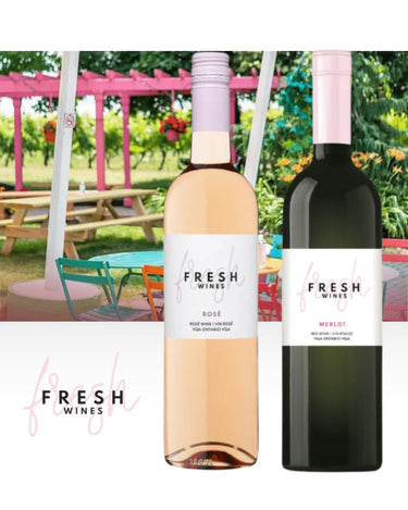Gift Pack Fresh Meritage and Rosé , Shiny Apple Cider Home Of Fresh Wines