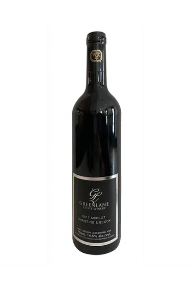 Merlot Christine's Block 2017, Greenlane Estate Winery