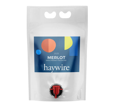 Haywire Merlot 1.5L Pouch 2025, Okanagan Crush Pad - 2