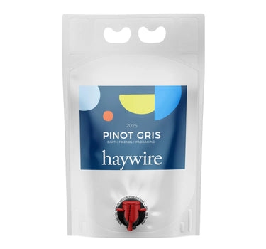 Haywire Pinot Gris 1.5L Pouch 2025, Okanagan Crush Pad - 2