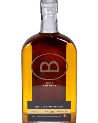 Lazy B Corn Whisky, Rig Hand Craft Distillery
