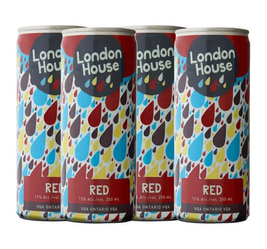 London House Red - Can 4-pack, London Born Wine Co
