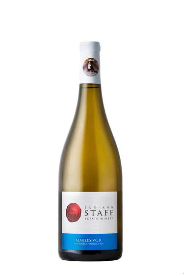 Mabel's VCR - VIOGNIER, CHARDONNAY, RIESLING 2018, Sue Ann Staff Estate Winery