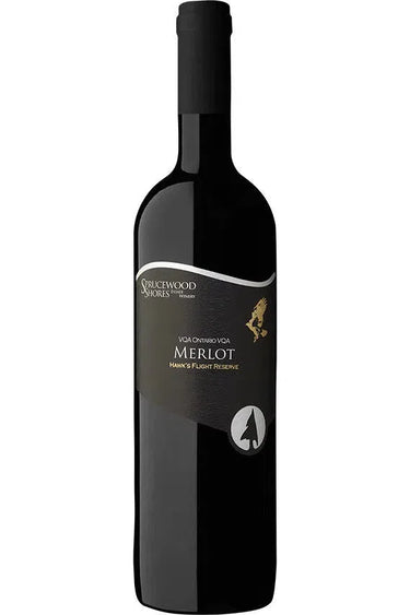 Merlot Hawk's Flight Reserve 2020, Sprucewood Shores Estate Winery