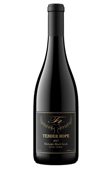 Midnight Black Syrah 2017, Tender Hope Winery