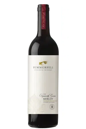 Organic Merlot 2021, Summerhill Pyramid Winery