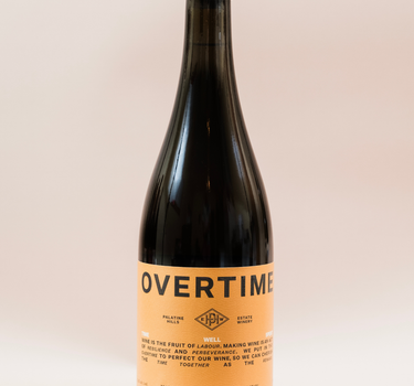 Overtime Traditional Method Sparkling Brut Nature, Palatine Hills Estate Winery - 750 ml