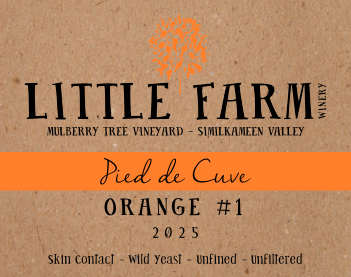 Pied de Cuve Orange #1 2025, Little Farm Winery - 750 ml