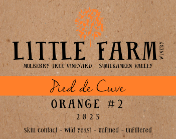 Pied de Cuve Orange #2 2025, Little Farm Winery - 750 ml