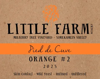 Pied de Cuve Orange #2 2025, Little Farm Winery - 750 ml