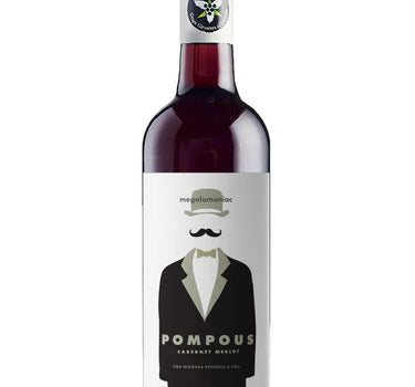 Wine Pompous Cabernet Merlot 2020, Megalomaniac Winery volume 750 mL