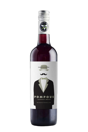 Wine Pompous Cabernet Merlot 2020, Megalomaniac Winery volume 750 mL