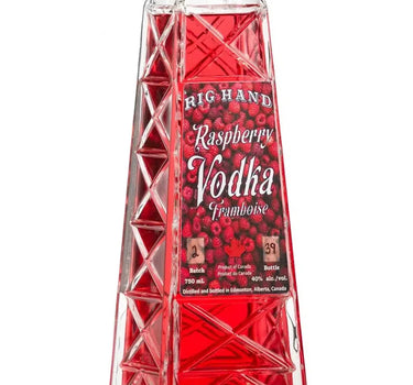 Raspberry Vodka, Rig Hand Craft Distillery