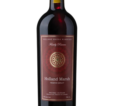 Reserve Merlot 2018, Holland Marsh Winery - 750 ml