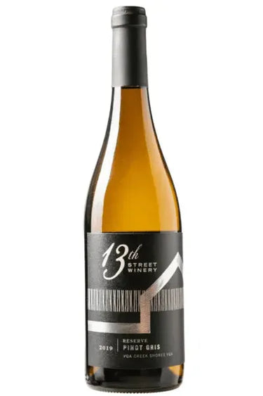Wine Reserve Pinot Gris 2019, 13th Street Winery volume 750 mL