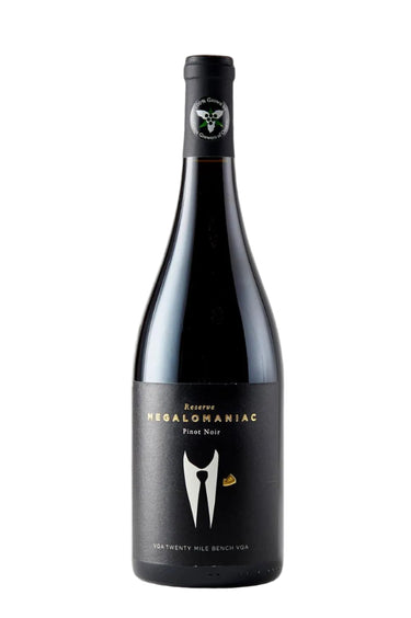 Wine Reserve Pinot Noir 2021, Megalomaniac Winery volume 750 mL