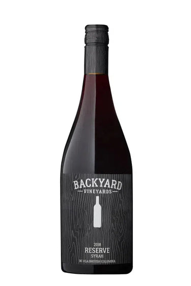 Reserve Syrah 2018, Backyard Vineyards