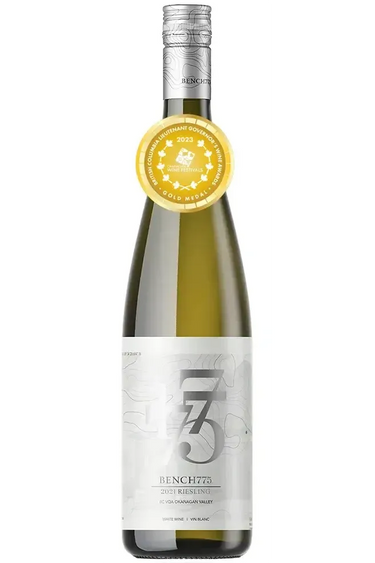 Riesling 2021, Bench 1775 Winery