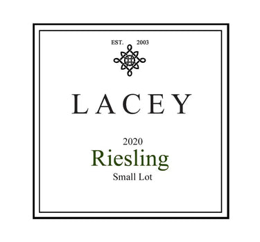 Riesling 2022, Lacey Estates Winery