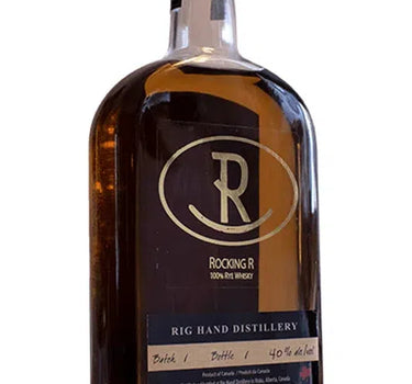 Rocking R 100% Rye Whisky, Rig Hand Craft Distillery