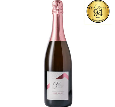 Rose Brut NV, 13th Street Winery - 750 ml