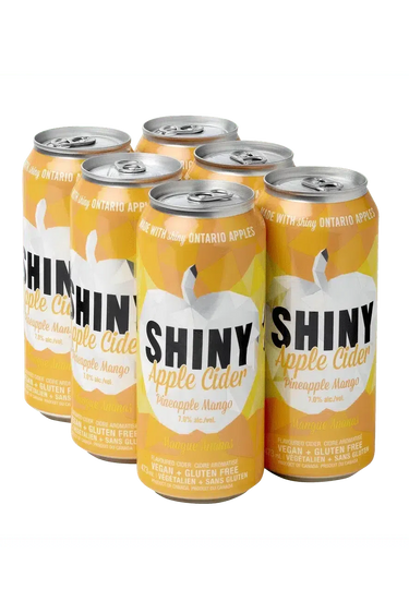 Shiny Apple Cider - Pineapple Mango (6 Pack), Shiny Apple Cider Home Of Fresh Wines