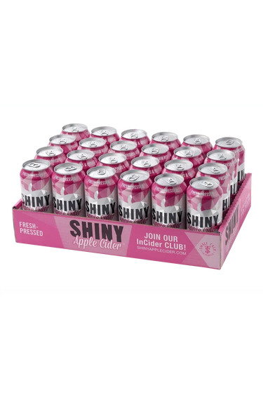 Shiny Apple Cider - Rosé (24 Pack), Shiny Apple Cider Home Of Fresh Wines