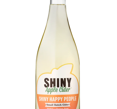 Shiny Happy People, Shiny Apple Cider Home Of Fresh Wines - 750 ml