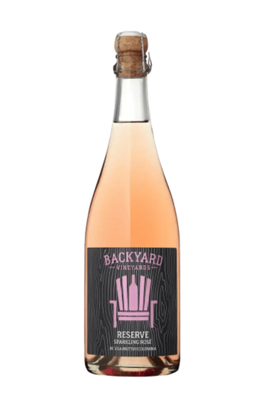 Sparkling Rosé, Backyard Vineyards