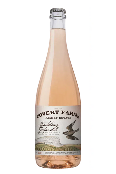 Sparkling Zinfandel - Certified Organic 2022, Covert Farms Family Estate
