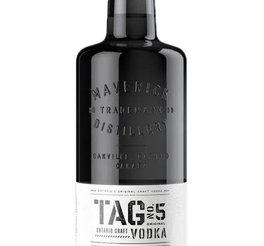 TAG Vodka No 5 - Ontario Craft Vodka