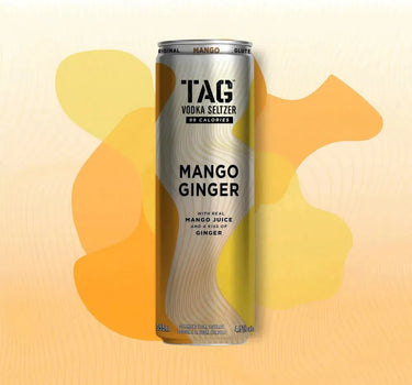 TAG Vodka Seltzer - Mango Ginger (2 Pack), Maverick Distillery
