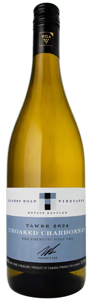 Quarry Road Unoaked Chardonnay 2024, Tawse Winery