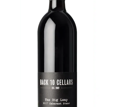 The Big Leap Cabernet Franc 2022, Back 10 Cellars