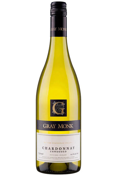 Unwooded Chardonnay 2022, Gray Monk Estate Winery