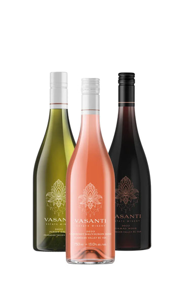 Vasanti Estate Winery 3-Pack Mixed