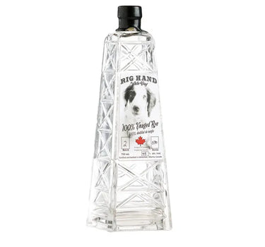 White Dog 100% Unaged Rye Whisky, Rig Hand Craft Distillery - 50