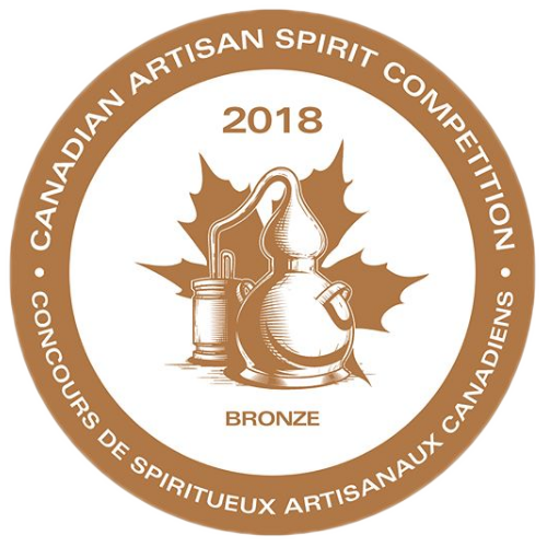 Canadian Artisan Spirit Competition 2018, Bronze Medal
