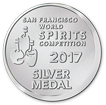 San Francisco World Spirits Competition 2017, Silver Medal