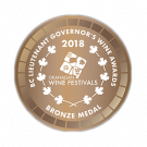 British Columbia Lieutenant Governor's Wine Awards 2018, Bronze Medal